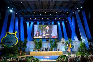 Telde hace amigos en el 110 aniversario del Cabildo de Gran Canaria/TA.